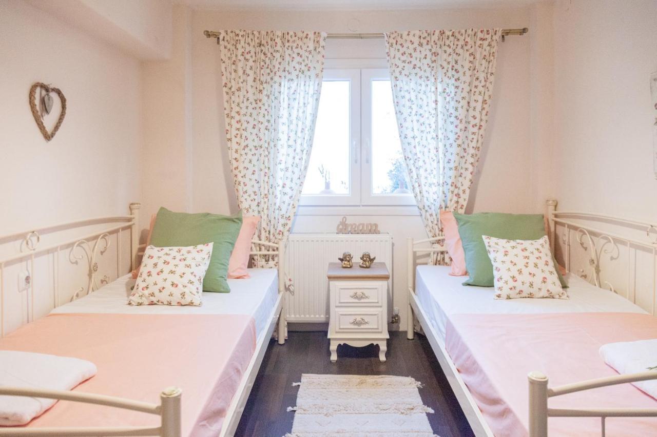 Lorantina Sea View Holiday House In Corfu - Near Barbati Beach Spartylas Exteriör bild